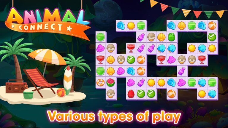 Animal Connect — Puzzle Game для Android — скриншот 1