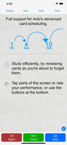 AnkiMobile Flashcards для iOS — скриншот 2