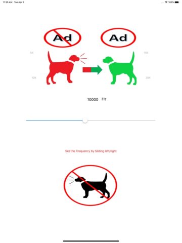 Anti Dog Whistle для iOS — скриншот 2