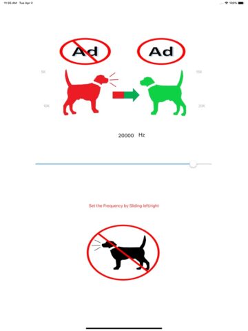 Anti Dog Whistle для iOS — скриншот 4
