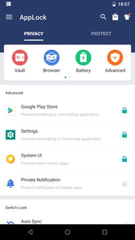 AppLock для Android — скриншот 2
