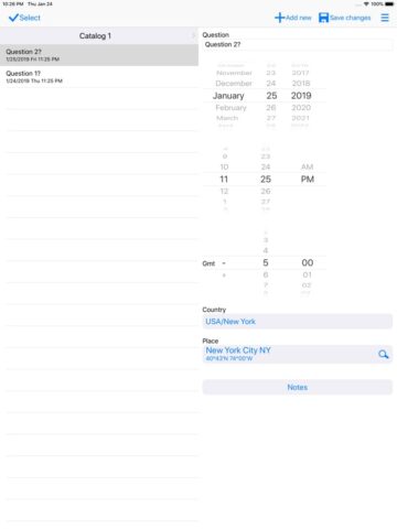 Астрология: Хорарная Карта для iOS — скриншот 4