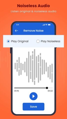 Audio, Video Noise Remover для Android — скриншот 3