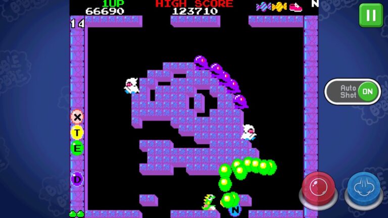BUBBLE BOBBLE classic для Android — скриншот 4