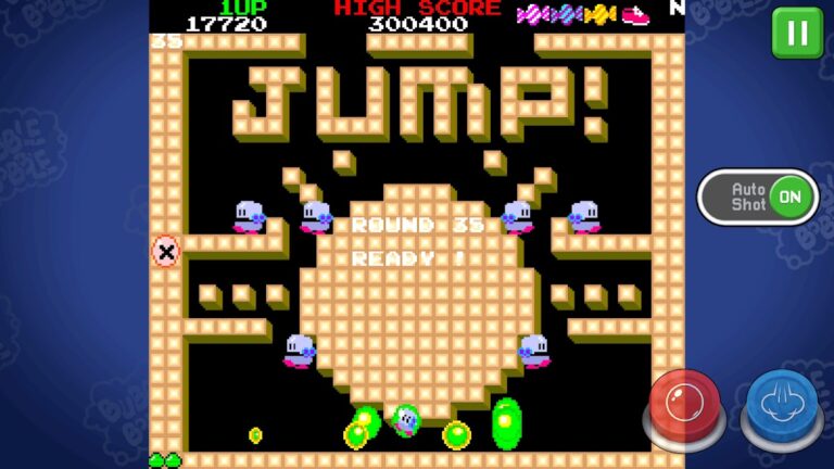 BUBBLE BOBBLE classic для Android — скриншот 5