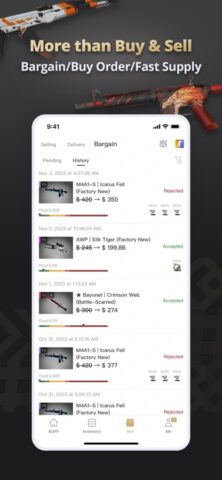 BUFF Market для iOS — скриншот 4