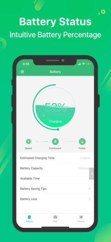 Battery Saver — Power Master для iOS — скриншот 1