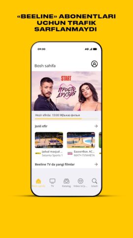 Beeline TV Uzbekistan для Android — скриншот 4