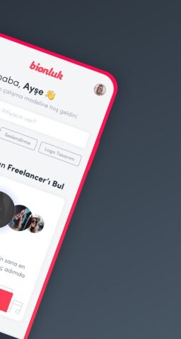 Bionluk — Yetenekli Freelancer для Android — скриншот 2