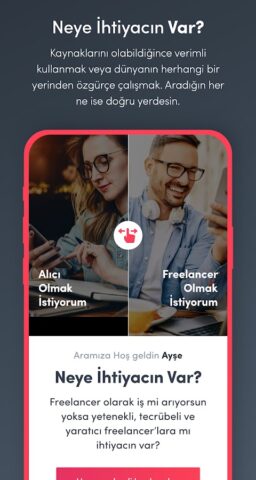 Bionluk — Yetenekli Freelancer для Android — скриншот 3