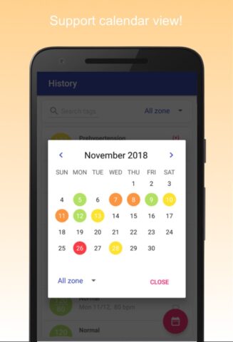 Blood Pressure Diary для Android — скриншот 3