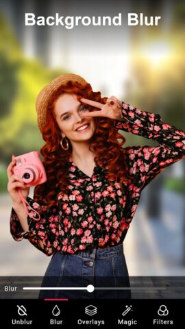 размытый фоторедактор для Android — скриншот 2