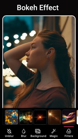 размытый фоторедактор для Android — скриншот 4