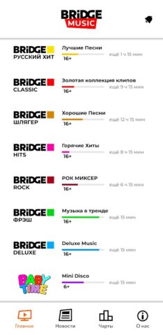 Bridge Music для Android — скриншот 1