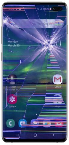 Сломанный Экран эффект шутка для Android — скриншот 3