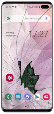 Сломанный Экран эффект шутка для Android — скриншот 5