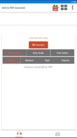 CAD to PDF Converter для Android — скриншот 1