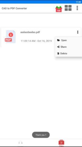 CAD to PDF Converter для Android — скриншот 3