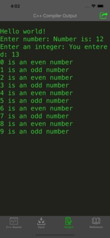 C/C++ Programming Compiler для iOS — скриншот 2