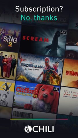 CHILI — Films & TV Series для Android — скриншот 1