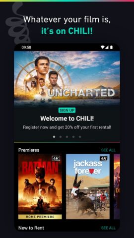 CHILI — Films & TV Series для Android — скриншот 2