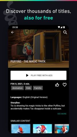 CHILI — Films & TV Series для Android — скриншот 3