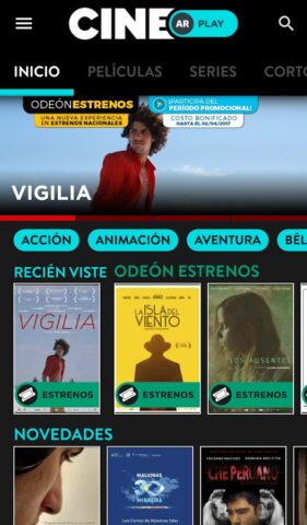 CINE AR PLAY для Android — скриншот 1