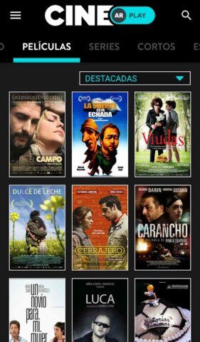 CINE AR PLAY для Android — скриншот 3