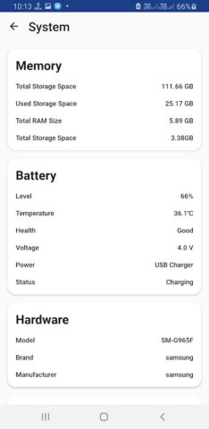 CPU Monitor для Android — скриншот 4