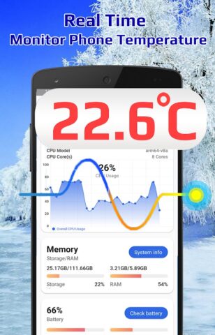 CPU Monitor для Android — скриншот 5