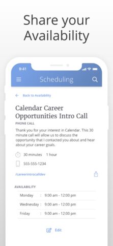 Calendar: Meeting & Scheduling для iOS — скриншот 5