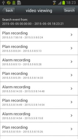 CamHi для Android — скриншот 4