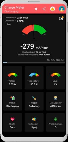 Charge Meter для Android — скриншот 4