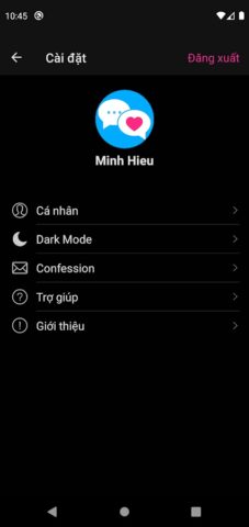 Chat với người lạ для Android — скриншот 4
