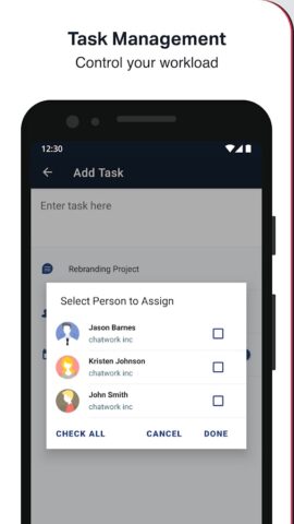 Chatwork — Business Chat App для Android — скриншот 5