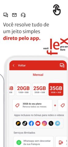 Claro flex для Android — скриншот 3
