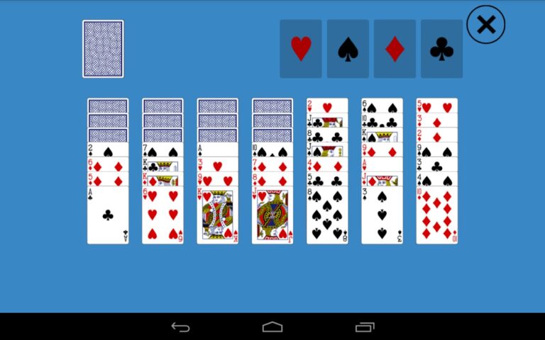 Classic Scorpion Solitaire для Android — скриншот 4