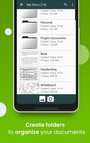 Clear Scan — PDF Scanner App для Android — скриншот 4
