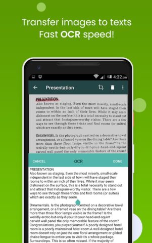 Clear Scan — PDF Scanner App для Android — скриншот 5