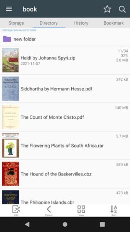 ComicScreen — PDF, ComicReader для Android — скриншот 1