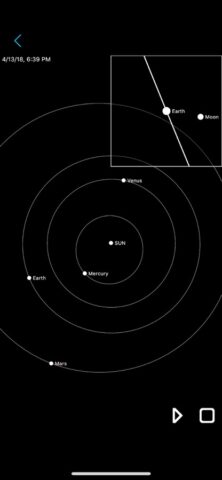Звездная карта для iOS — скриншот 2