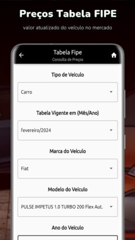 Consulta Placa — Débitos, Fipe для Android — скриншот 5