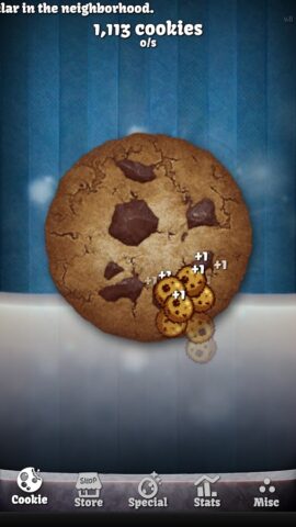 Cookie Clicker для Android — скриншот 1