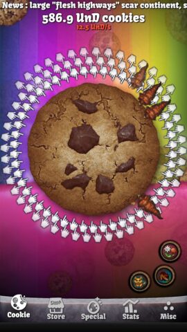 Cookie Clicker для Android — скриншот 5