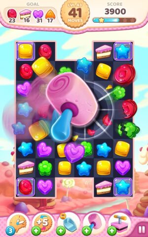 Cookie Rush Match 3 для Android — скриншот 3