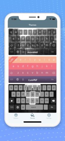 клавиатура на айфон для iOS — скриншот 1