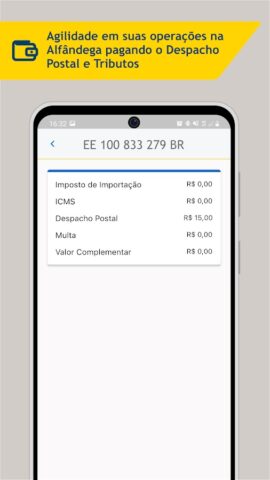 Correios для Android — скриншот 5