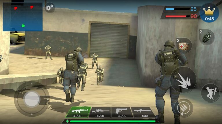 Anti Terrorism Offline : CS для Android — скриншот 3