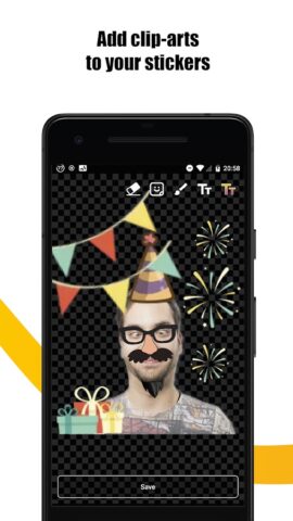 Sticker Maker StickerFactory для Android — скриншот 3