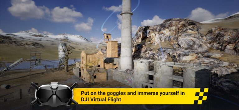DJI Virtual Flight для iOS — скриншот 1